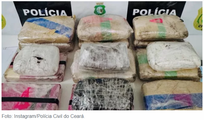 Mulher é presa com mais de 16kg de drogas em Várzea Alegre