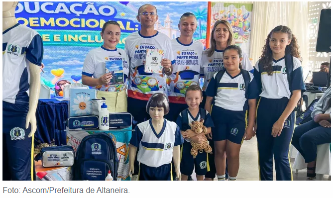 Altaneira inicia distribuição de kits escolares gratuitos a partir da segunda-feira (26)