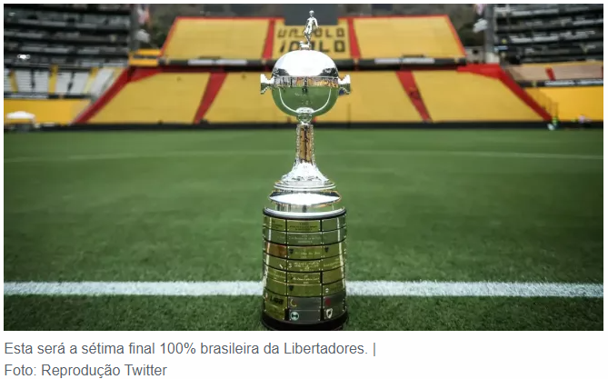 Final da Libertadores entre Flamengo e Palmeiras será às 18h de 29 de novembro, anuncia Conmebol