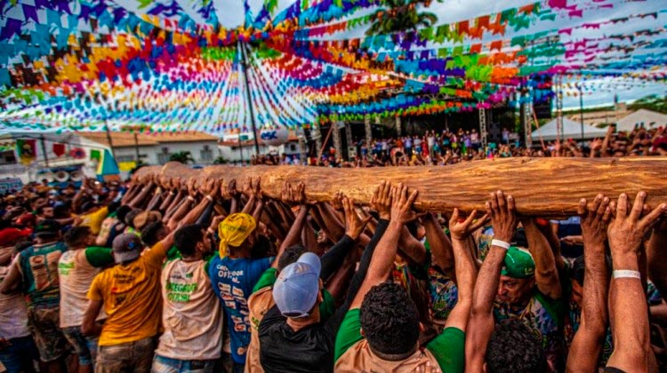 Pau da Bandeira: Avenidas, ruas e praças de Barbalha começam a ser ornamentadas na semana que vem