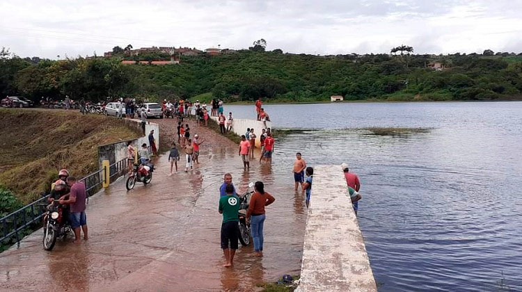 Ceará tem 54 açudes sangrando, mesmo com redução das chuvas