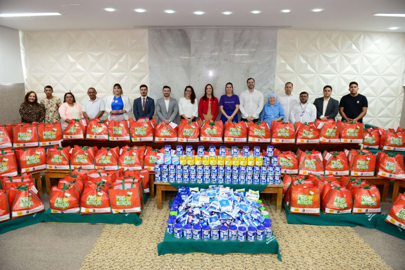 Ceará arrecada oito toneladas de alimentos através da campanha Ingresso Solidário