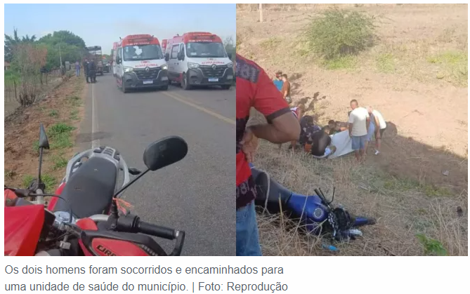 Homem morre e outro fica ferido após colisão com carro em Mauriti; motorista foge