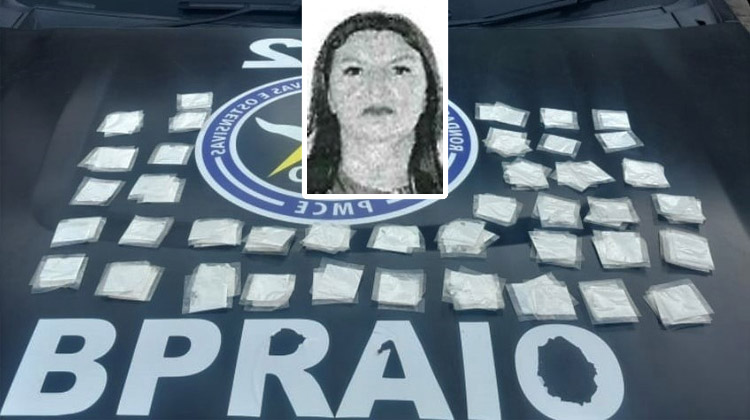 Dona de bar presa de novo levando drogas de Salitre a Campos Sales agora com seu motorista