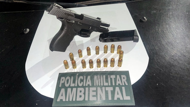 Homem tenta matar outro no Juazeiro e é preso pelo BPMA com pistola