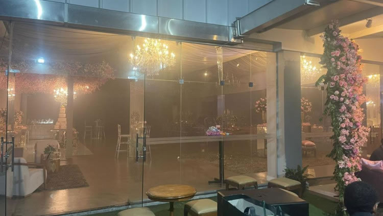 Princípio de incêndio em buffet encerra festa de aniversário de 15 anos