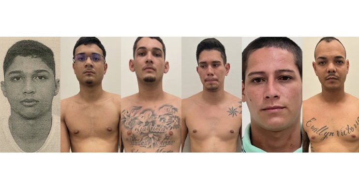 Polícia Civil em Crato prende seis jovens acusados de crimes e por força de ordens judiciais