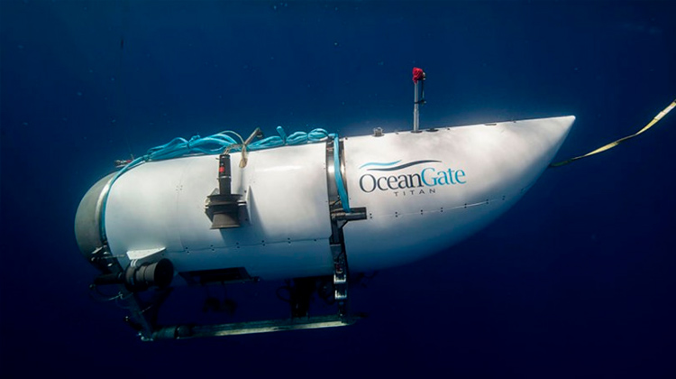 Submarino que levava turistas para ver o naufrágio do Titanic desaparece no oceano