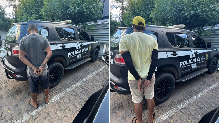 Polícia Civil em Juazeiro prende acusado de estupro e outro por tráfico de drogas
