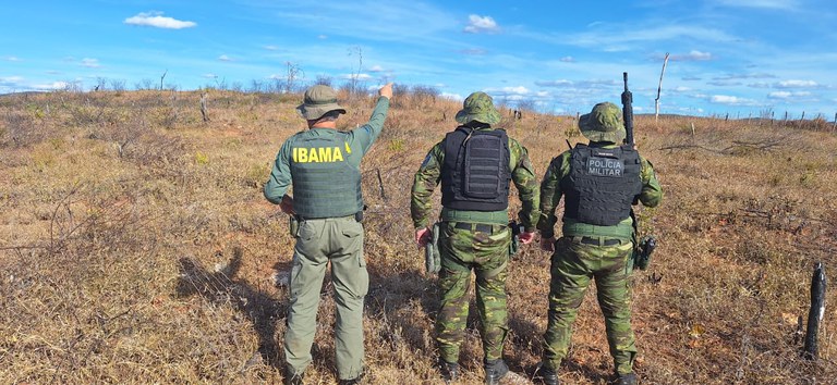 Operação policial intercepta caça ilegal e apreende armas em zona rural de Crateús