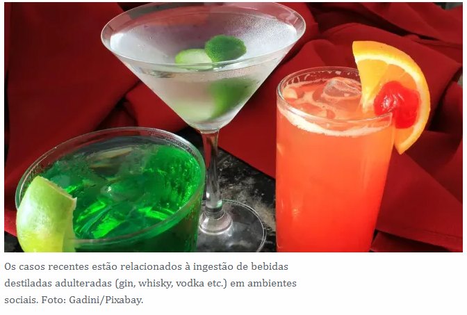 Ceará descarta dois casos suspeitos de intoxicação por metanol; dois seguem em investigação