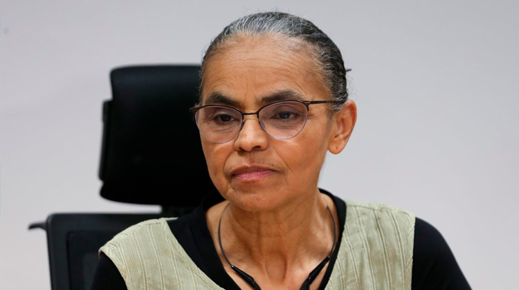 Ministra Marina Silva testa positivo para covid-19