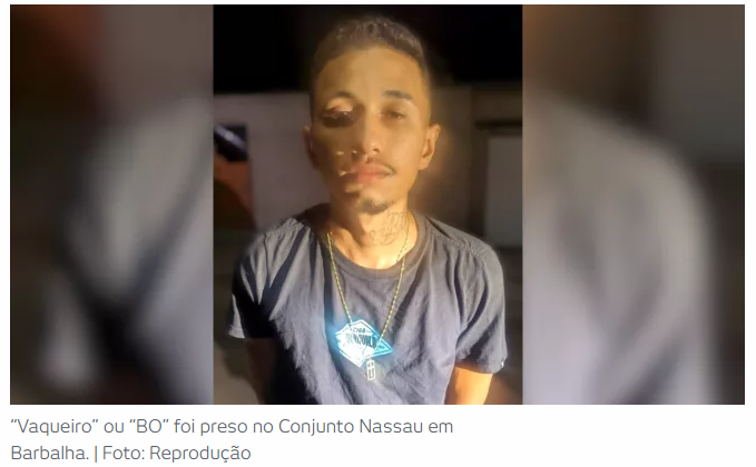 Polícia Civil de Barbalha prende mecânico que matou menor de 16 anos na quarta-feira