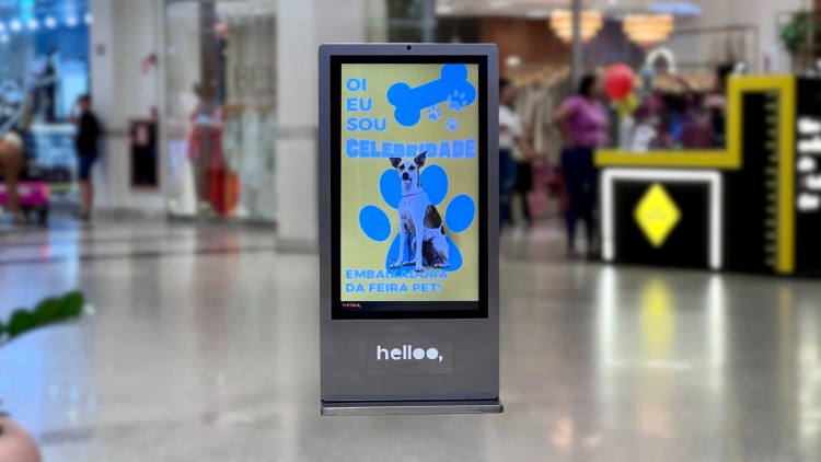 Helloo inicia operação no Cariri com painéis em shopping e aeroporto