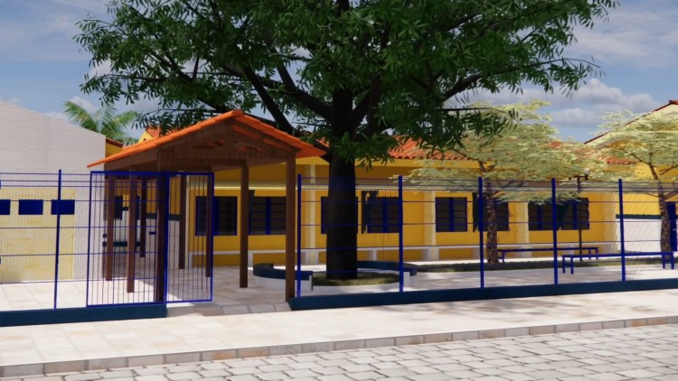 Prefeito de Nova Olinda assina ordem de serviço para reforma de 3ª escola em 2025