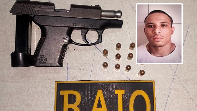 Tornozelado preso com pistola em Barbalha retorna ao Tourinho"