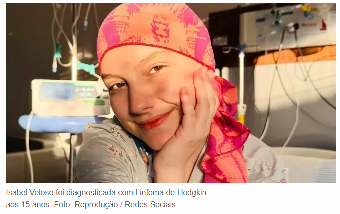 Influenciadora Isabel Veloso morre aos 19 anos após conviver com Linfoma de Hodgkin