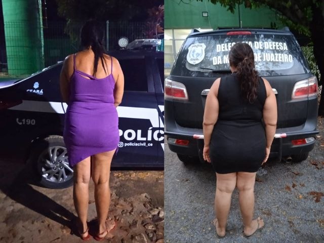 Duas mulheres são presas por sequestro e violência sexual contra adolescente em Juazeiro do Norte