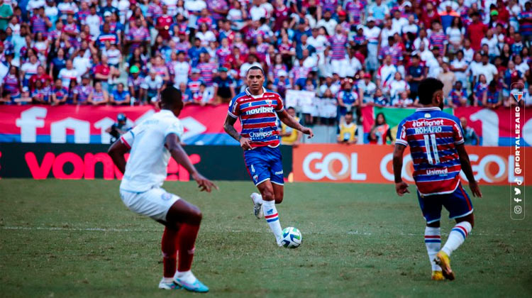 Em jogo movimentado, Fortaleza empata com Bahia no Castelão pela Série A