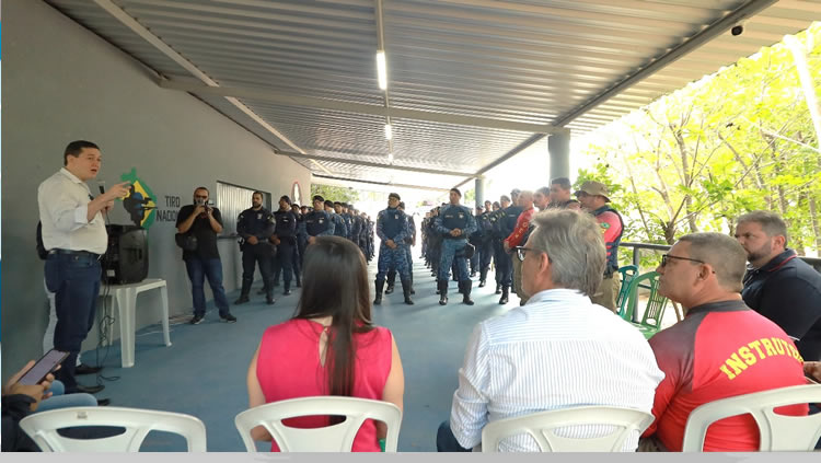 Curso de tiros para o porte funcional da GCM em Juazeiro começou nesta segunda-feira