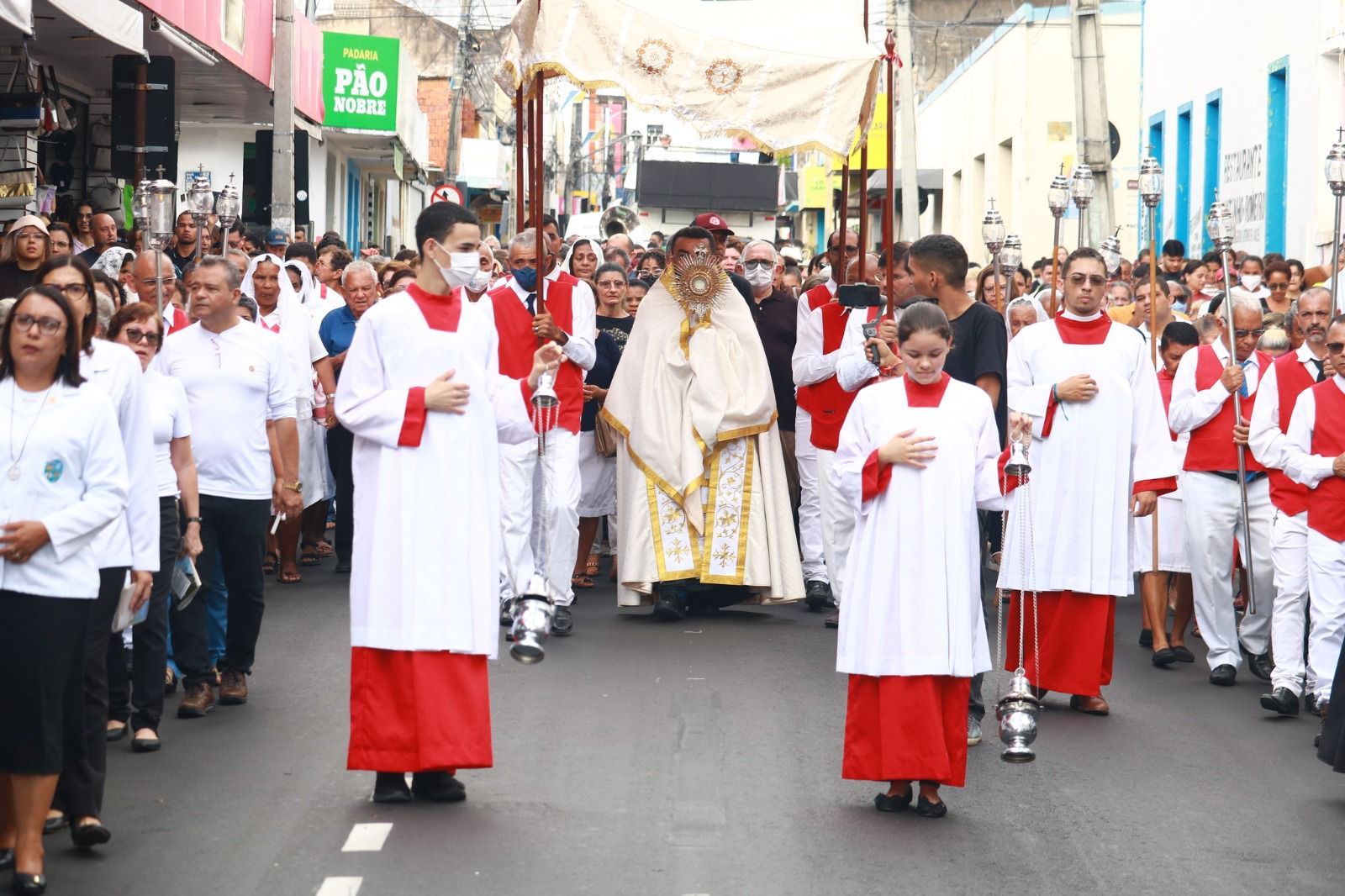 Dia de Corpus Christi: veja os horários das missas na Basílica Santuário Nossa Senhora das Dores