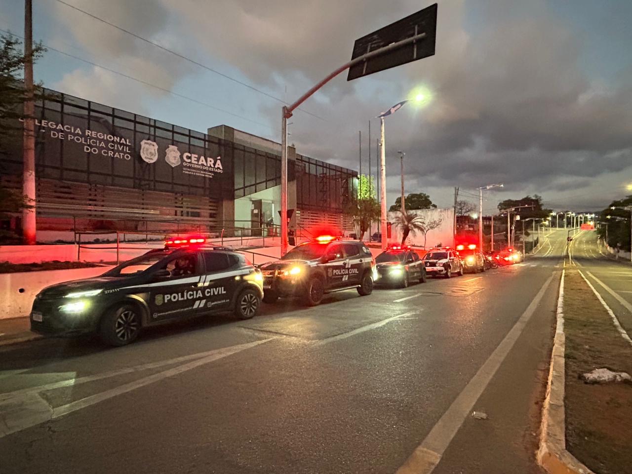 Megaoperação no Cariri terminou com 18 presos e 80 mandados de busca e apreensão cumpridos