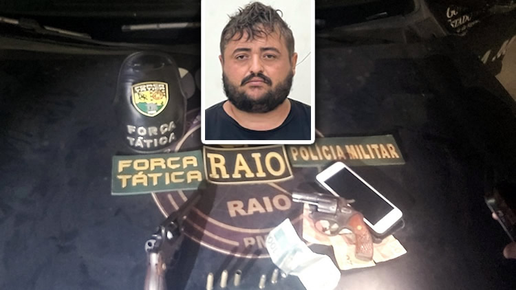 Dois homens presos e menor apreendido com armas em Milagres após ataque criminoso