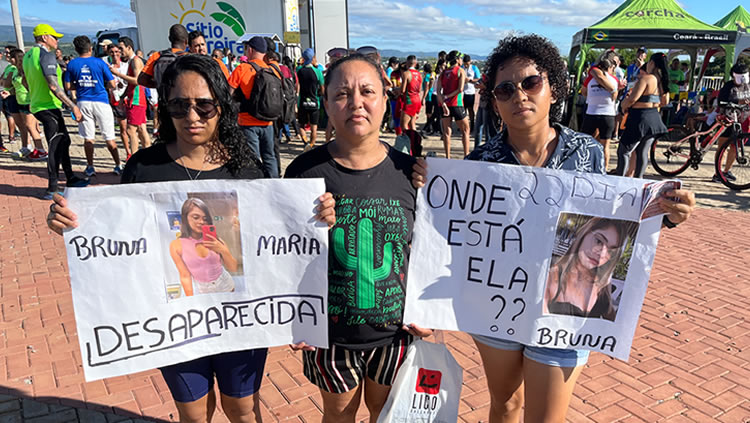 Família de jovem desaparecida há 22 dias em Barbalha se manifesta por justiça