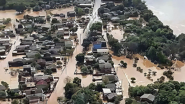 Mortes no Rio Grande do Sul chegam a 41 por causa de ciclone