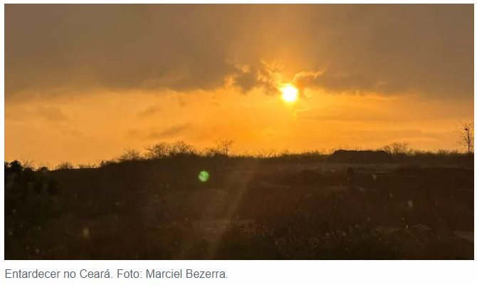 Cariri terá final de semana com máximas que podem chegar a 39°C, prevê Funceme