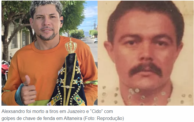 Homicídios em Juazeiro e Altaneira, criança morreu afogada em Porteiras e idosa engasgada no Crato