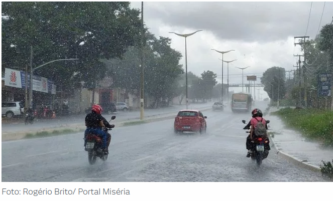 Final de semana no Cariri será de chuvas com intensidade moderada a forte, prevê Funceme