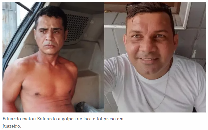 Comerciário matou mototaxista em Juazeiro deixando a faca cravada nas costas e foi preso