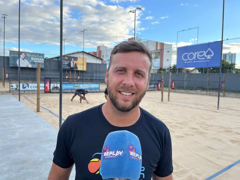 Ex-jogador, Thiago Othon, será técnico da Seleção Cearense de Beach Tênis Sub-14