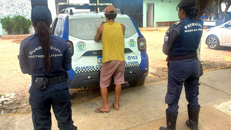 Três homens presos no Juazeiro pela Guarda Municipal e PM após agredirem esposas