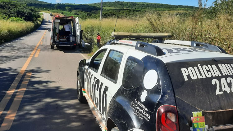 Acidente no Cariri mata dois irmãos em Farias Brito os quais vinham para o Crato